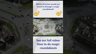 What is a Magic Roundabout #driving #drivingtips #roundabouts