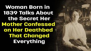 Woman Born in 1839 Talks About the Secret Her Mother Confessed  Her Deathbed That Changed Everything
