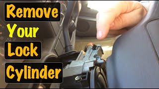 1995  2000 OBS GM Truck Ignition Lock Cylinder Removal (Chevy Cadillac & GMC)