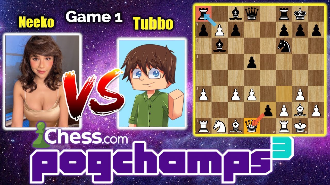 Tubbo vs Neeko Game 1 Recap | Consolation Semifinals | PogChamps 3 | Chess.com
