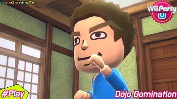 Wii Party U - Dojo Domination  ( Standard Mode, Eng Sub ) Player Jihye