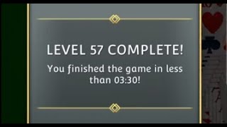 Level 57 HANDCRAFT Triple Dot Solitaire Journey