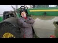 Сборка узла ВОМ с трактора John Deere 6110B/Сняли поддон с погрузчика 3420