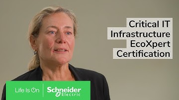 Crtical IT EcoXpert Certification | Schneider Electric