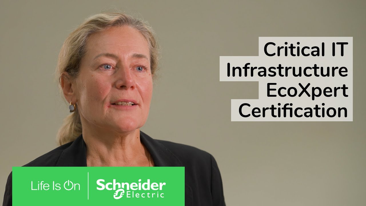 Сертификация Critical IT EcoXpert | Schneider Electric
