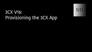 3CX V16: Provisioning the 3CX App screenshot 2