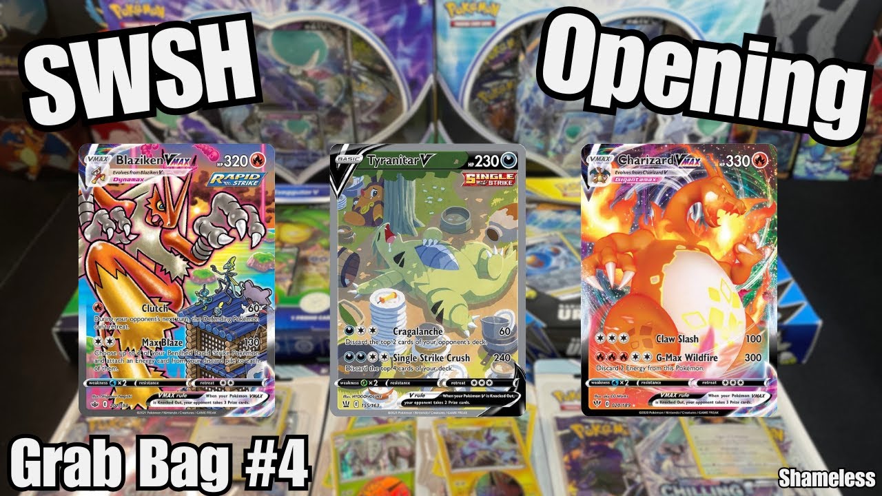 Hunting for Chilling Reign and Battle Styles Chase Cards! (Pokémon Grab Bag #4)