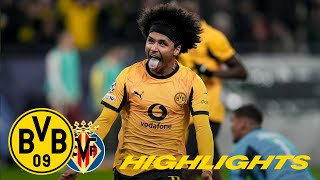 Bvb - Villarreal 40 All Goals & Highlights