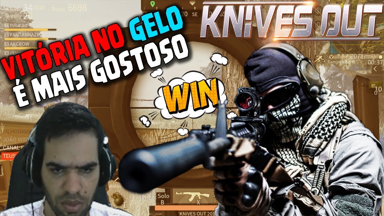 KNIVES OUT - PARTIDA NO GELO COM VITÓRIA FT. FANTASMA ZIKA F.T TV LUCÃO