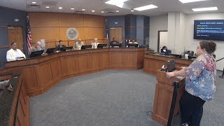 Aug 9, 2022, Sumter County Council meeting