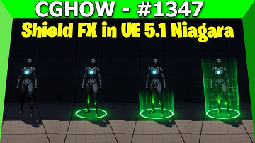 Creating Stunning Shield FX in UE5 Niagara | Showcase