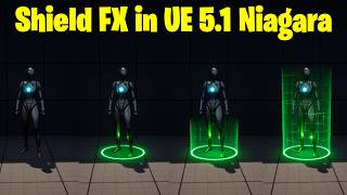 Creating Stunning Shield FX in UE5 Niagara | Showcase