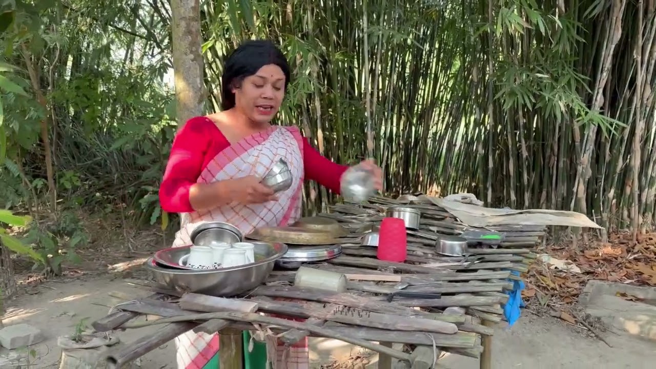 ভনীয়েক বায়েকৰ সতিনী হল । বায়েকৰ লৰা ছোৱালী নাই বাৱে ভনীয়েকক আনিলে #shortfilm #comedy 