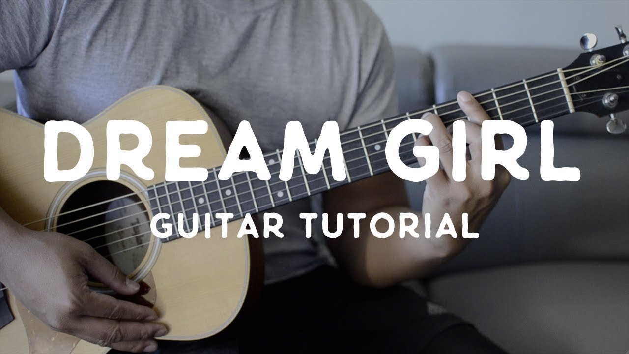 Dream Girl (Guitar Tutorial) Kolohe Kai YouTube