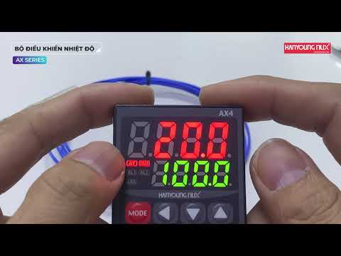 AX4-2A CÀI ĐẶT ĐIỀU KHIỂN PID HANYOUNG NUX VIỆT NAM