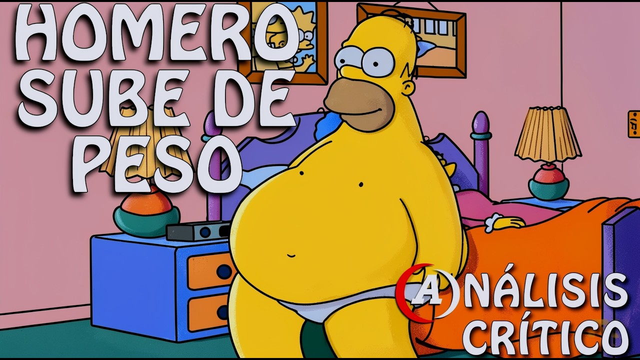 HOMERO SUBE DE PESO / ¿Beneficios en ser gordo? / LOS SIMPSON - Resumen crítico