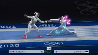 The Perfect Answer… Timing Was Admirably On Point For The Parry Riposte 👌🏼| Tokyo Olympics 2020 🤺