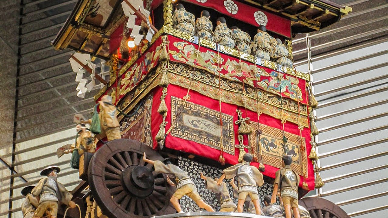 【真作】リト 富山県 野上祇麿「まつりの朝」268/300 額装 CM165 手彫り手摺り木版画｜【公式オンラインショップ】京都徳力版画館｜版画