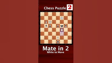 【Mate in 2 】(404) White to Move  | Answer in the 20th second | Chess Puzzle
