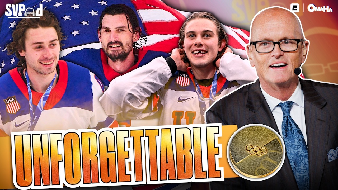 UNFORGETTABLE! SVP REACTS to USA winning GOLD in hockey 🏅 | SVPod