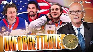 Celebrity UNFORGETTABLE! SVP REACTS to USA winning GOLD in hockey 🏅 | SVPod Profile