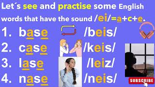 English Pronunciation the sound / ei / Lesson 32