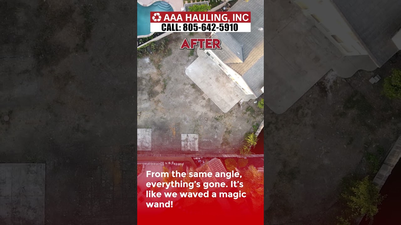 Hauling Services in Ventura, California by AAA Hauling Inc