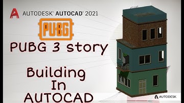 PUBG 3 story building in Autocad by Syncronise Cad / Autocad / Abhishek Vishal / LIke & sub