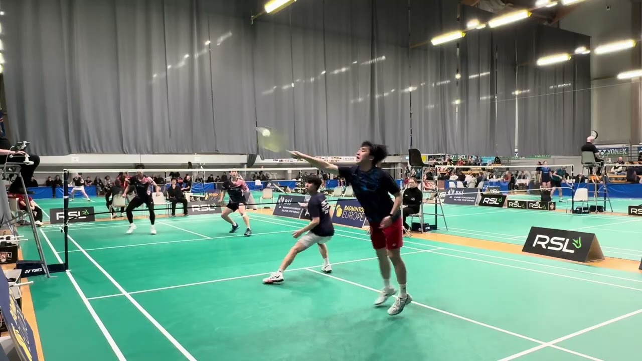 Iceland International 2026. MD. Round of 32. Stanley Xing / Arden Lee vs Yan ki Chiu / Yan lok Chiu