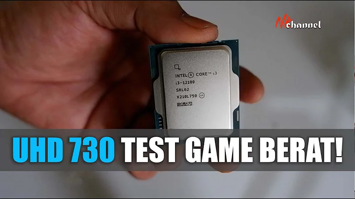 Découvrez l'Intel UHD 730 pour le gaming 1080P !