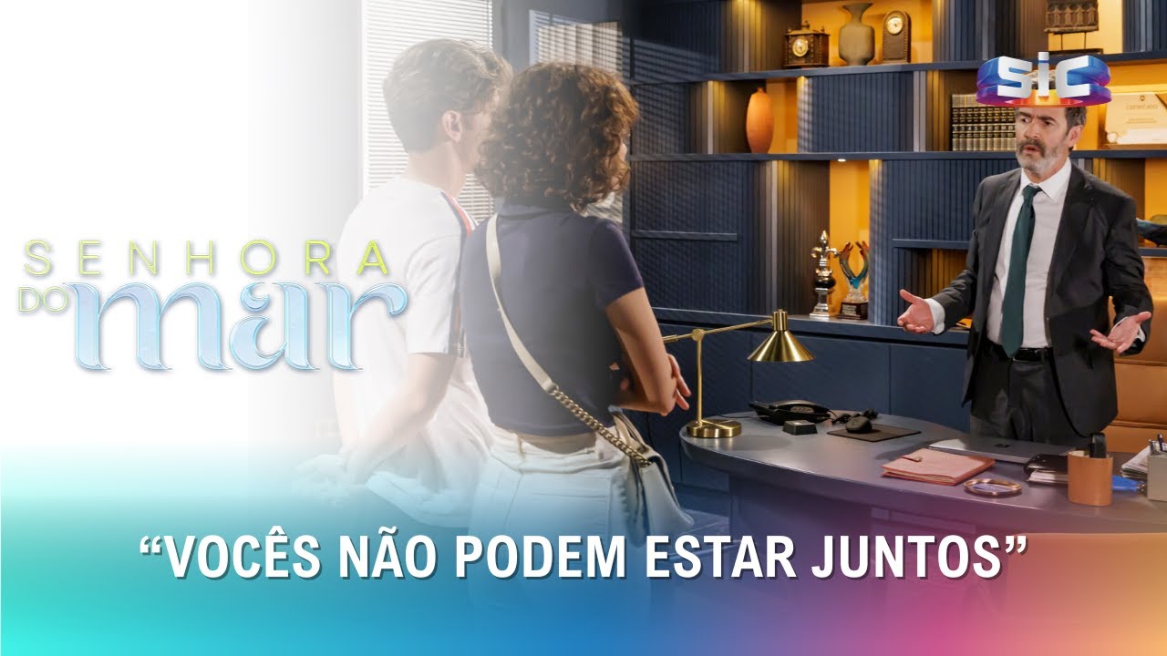 Choque! Rita revela ao pai que namora com o primo | Senhora do Mar