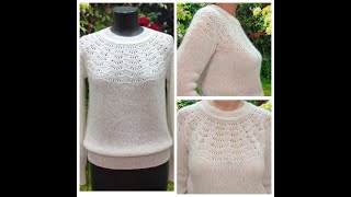 видео: Кофточка из пряжи Alize angora gold simli. Готовая работа. картинка: Кофточка из пряжи Alize angora gold simli. Готовая работа.