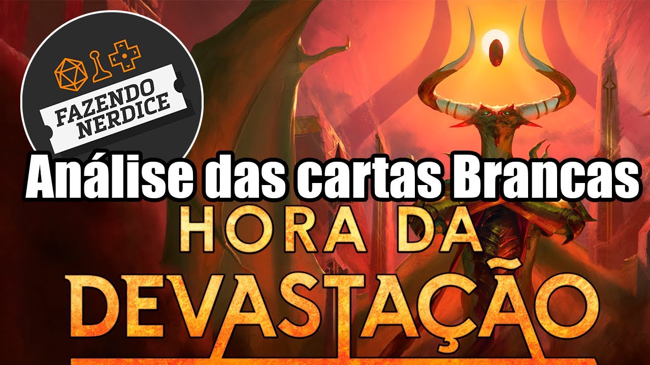 MTG Hora da Devastação - Cartas Brancas 