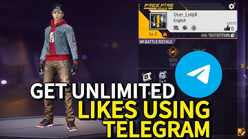 Get Unlimited Likes in Free Fire Using Telegram bot | Free Fire Like Trick 2025