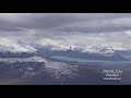 Turbulent Tow of the Perlan 2 Glider Over the Andes Mountain Range