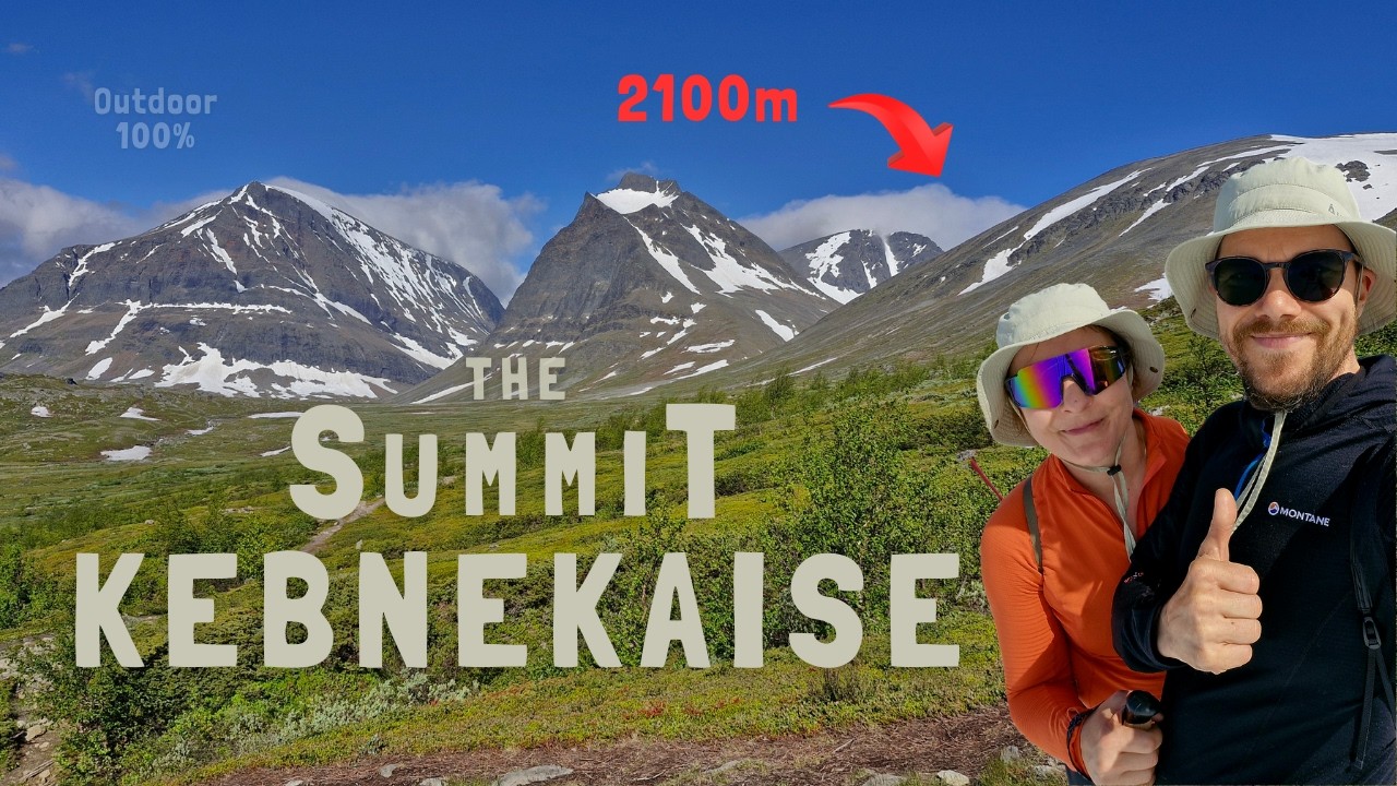 Kebnekaisen huiputus | The summit Kebnekaise | Vaellus Ruotsin lapissa kesällä