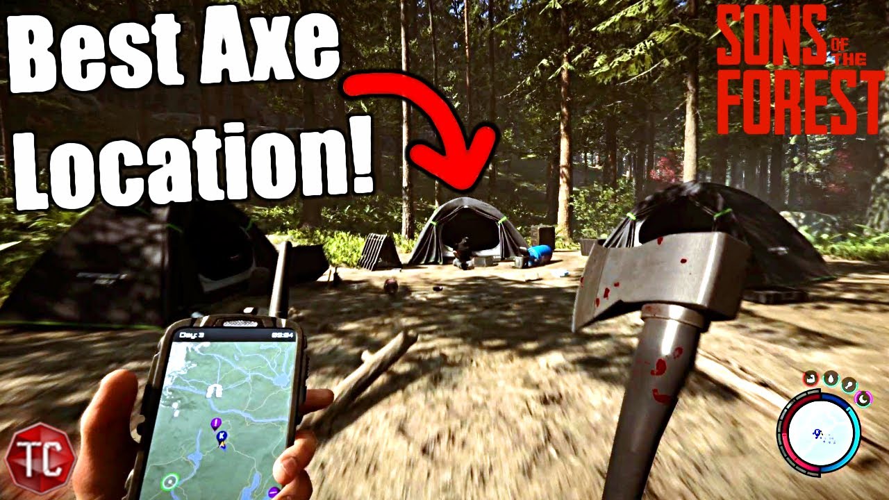 Modern Axe, Flashlight & Slingshot Locations Found! - SONS OF THE