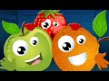 Five Little Fruits | Nursery Rhymes | For Kids | For Childrens | Learn Fruits For Baby