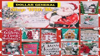 🎄🎀All NEW Dollar General Christmas 2022 Shop With Me!!Plus Clearance Specials on Christmas &More!!🎁🎄