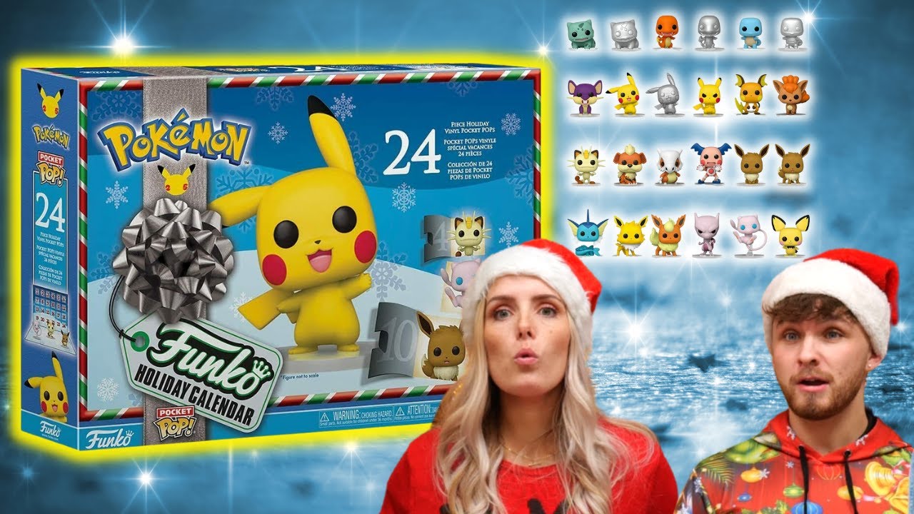 Pocket-Pop ! Calendrier de l'Avent Pokémon 2021 (24 figurines en vinyle) 