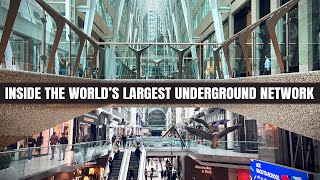 Exploring Worlds Largest Underground City Torontos 30 Km Path Network