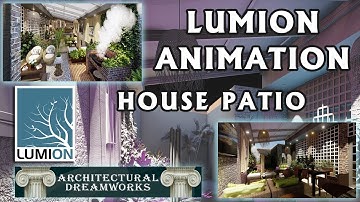 Lumion Animation - House Patio (Lumion 10.3.2)