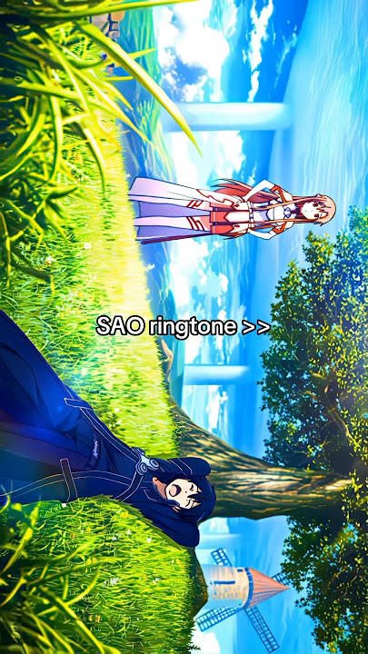 Sword Art Online Crossing Field Ringtone 📞 DOWNLOAD IN BIO 🔗📲✨