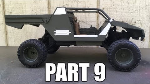 Turning a GI Joe VAMP into a custom RC creation part 9