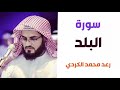 سورة البلد رعد الكردي 