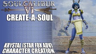 Soul Calibur VI Create-A-Soul - Krystal (Star Fox Adventures) Custom Character Settings