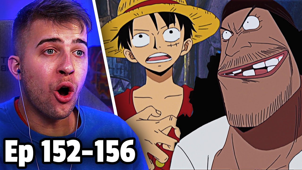 Blackbeard Attacks Luffy Entering Skypiea One Piece Episode 152 153 154 155 156 Reaction Youtube