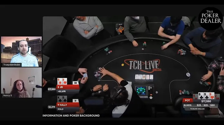 What it's Like to Deal a moderate high stakes live...