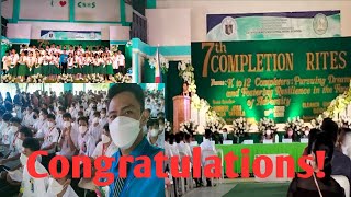 CNHS COMPLETION RITES 2022