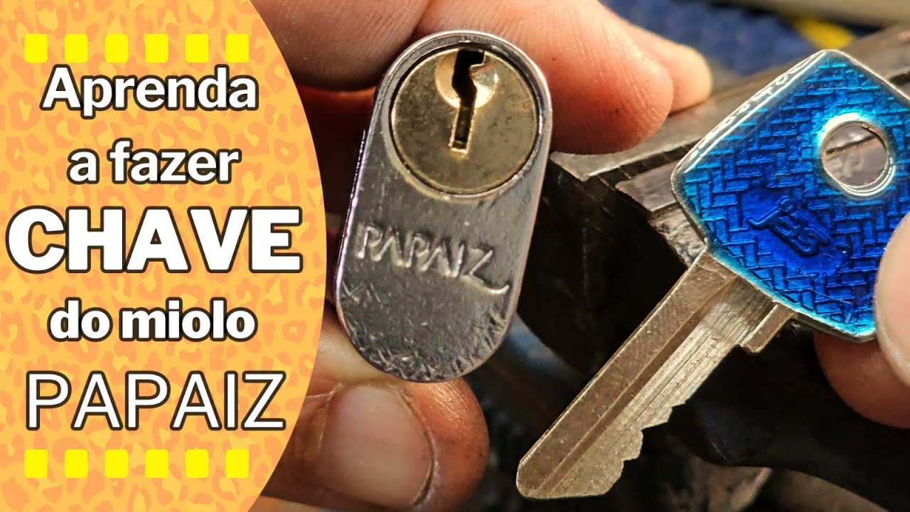 Aprenda a fazer a chave do miolo PAPAIZ! - YouTube
